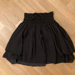 Black Flowy Skirt